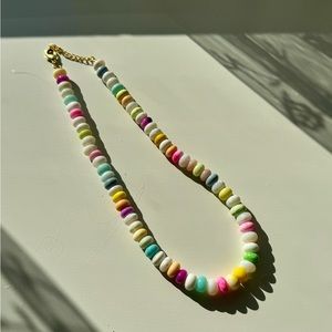 Local Eclectic Peruvian Candy Opal necklace
